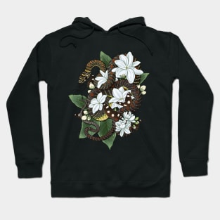 Paradise Flying Snake with Sampaguita Hoodie